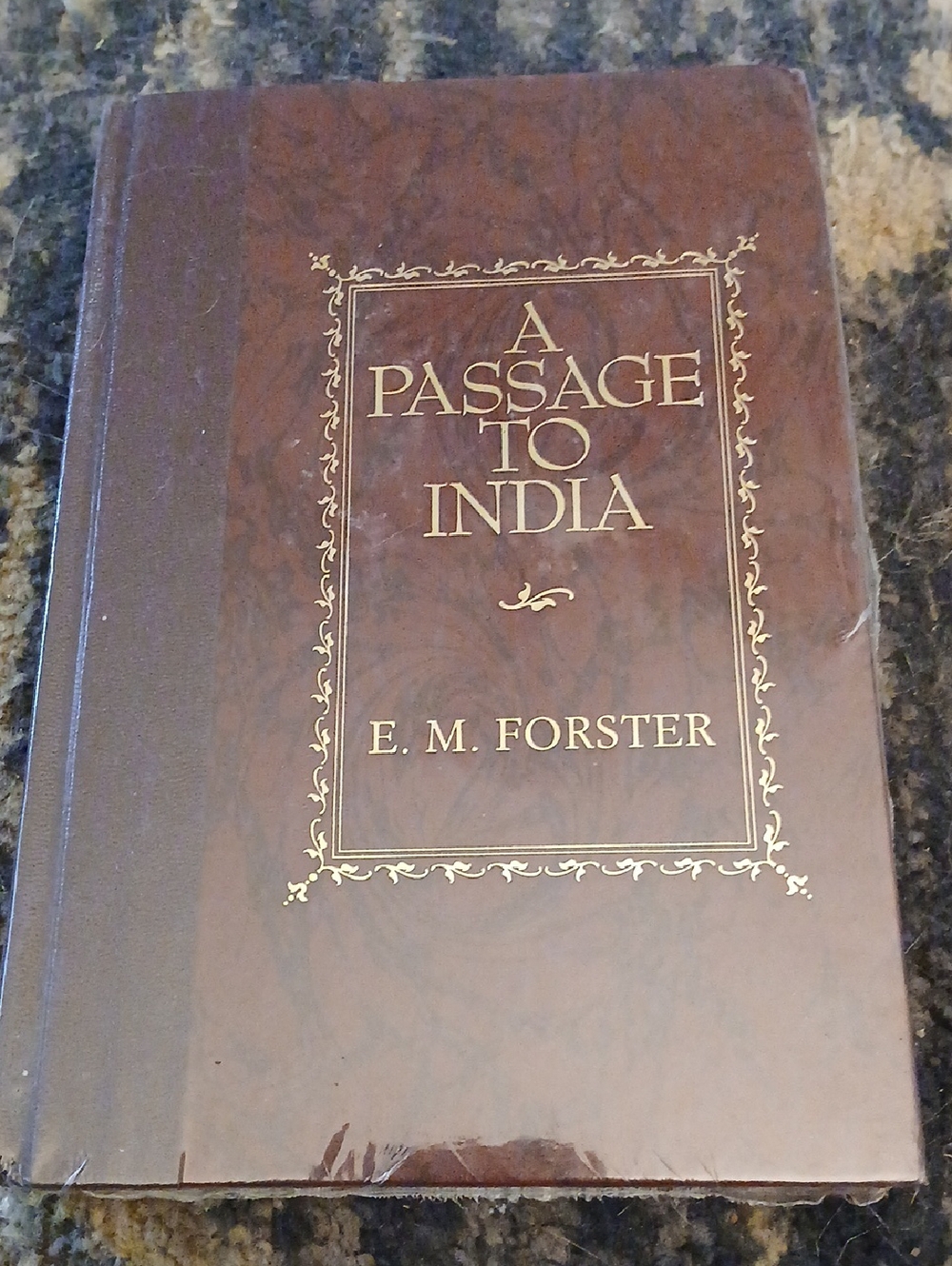 A Passage to India by E. M. Forster - Decorative Brown Hardcover